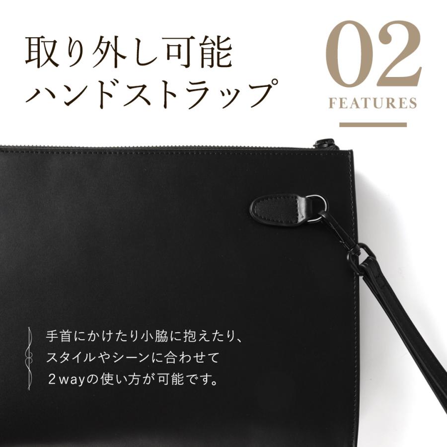 RATOM (メーカー希望小売価格7,480円→2,999円) クラッチバッグ メンズ