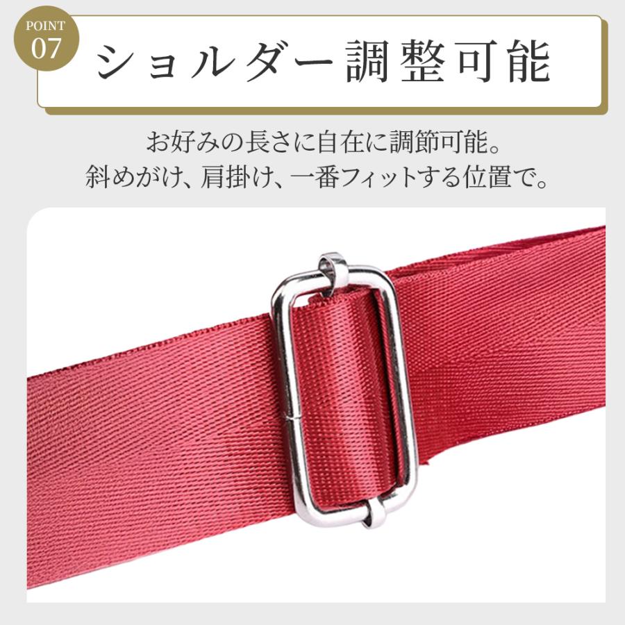 （スカーフ付き） ショルダーバッグ レディース 軽量 斜めがけ 大容量 防水 肩掛け 大きめ ブランド 人気 アウトドア 可愛い ナイロン マザーズバッグ | RATOM | 13