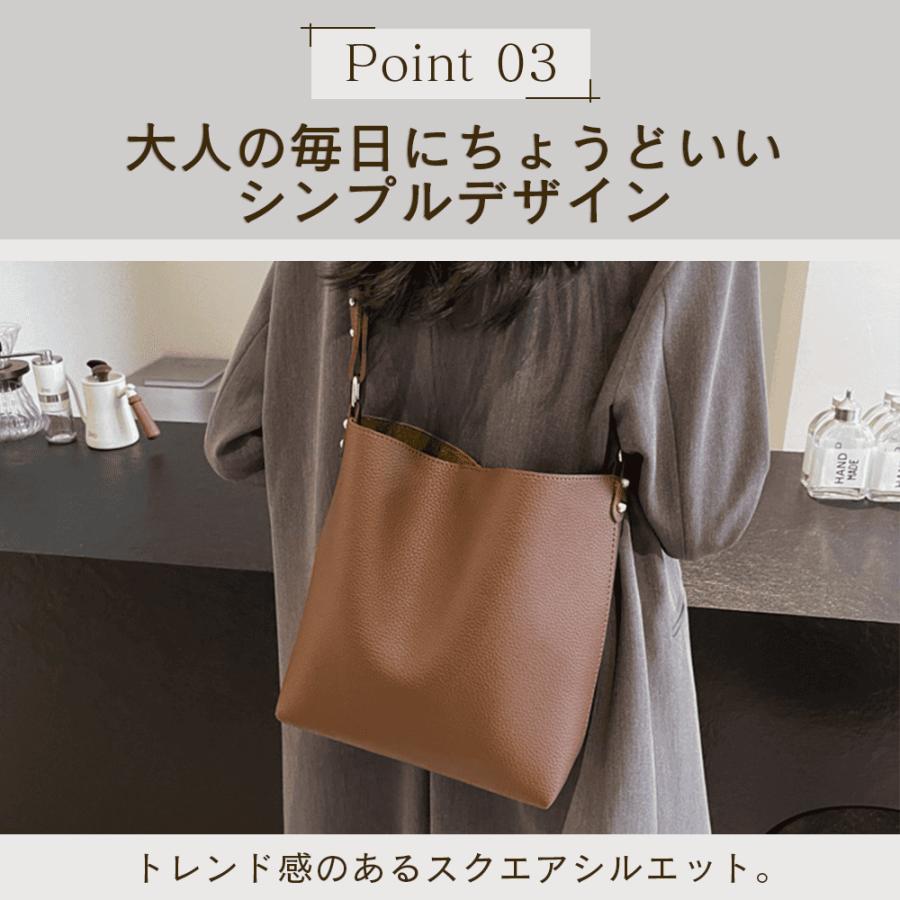 （ポーチ付き） ショルダーバッグ レディース トートバッグ 2way 斜めがけ 軽量 縦型 大容量 仕事用 自立 ビジネスバッグ 旅行 革 バッグ カバン 収納 | RATOM | 10