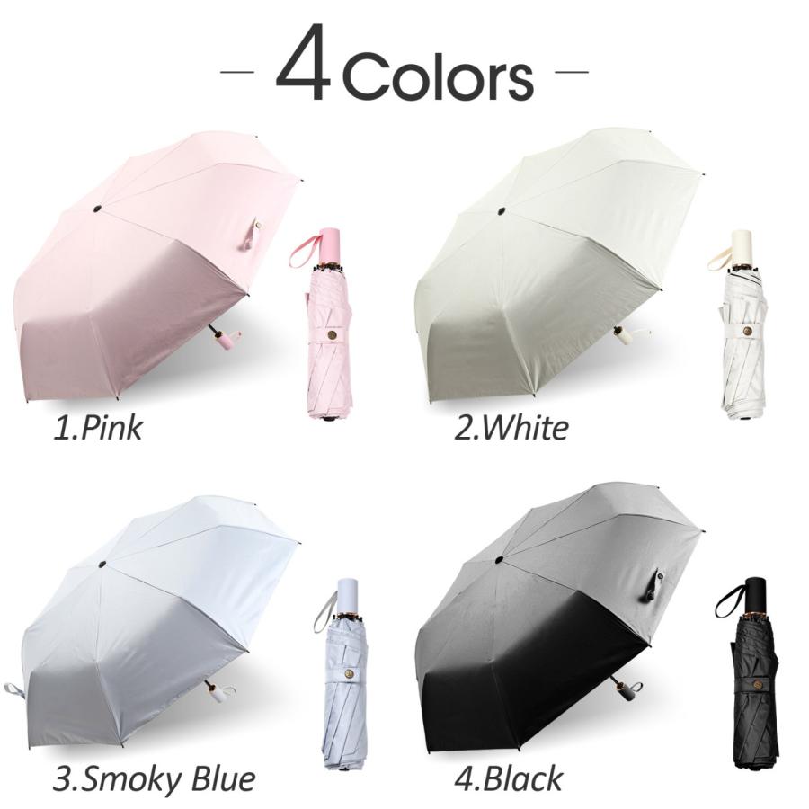 傘 折りたたみ傘 折り畳み傘 レディース 軽い かわいい 軽量 晴雨兼用 日傘 完全遮光 大きい おしゃれ UVカット 雨傘 プレゼント | RATOM | 19