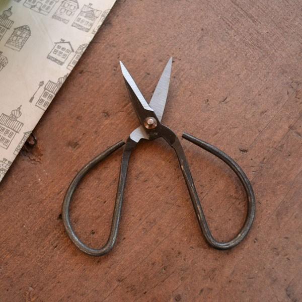アンティ−ク風 鉄はさみ 5インチ ポイント消化 : ラタンハウスかごや