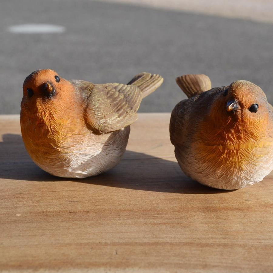 ルチル＆クォーツ 置物 鳥 バード 屋外 ガーデン とり : ラタンハウス