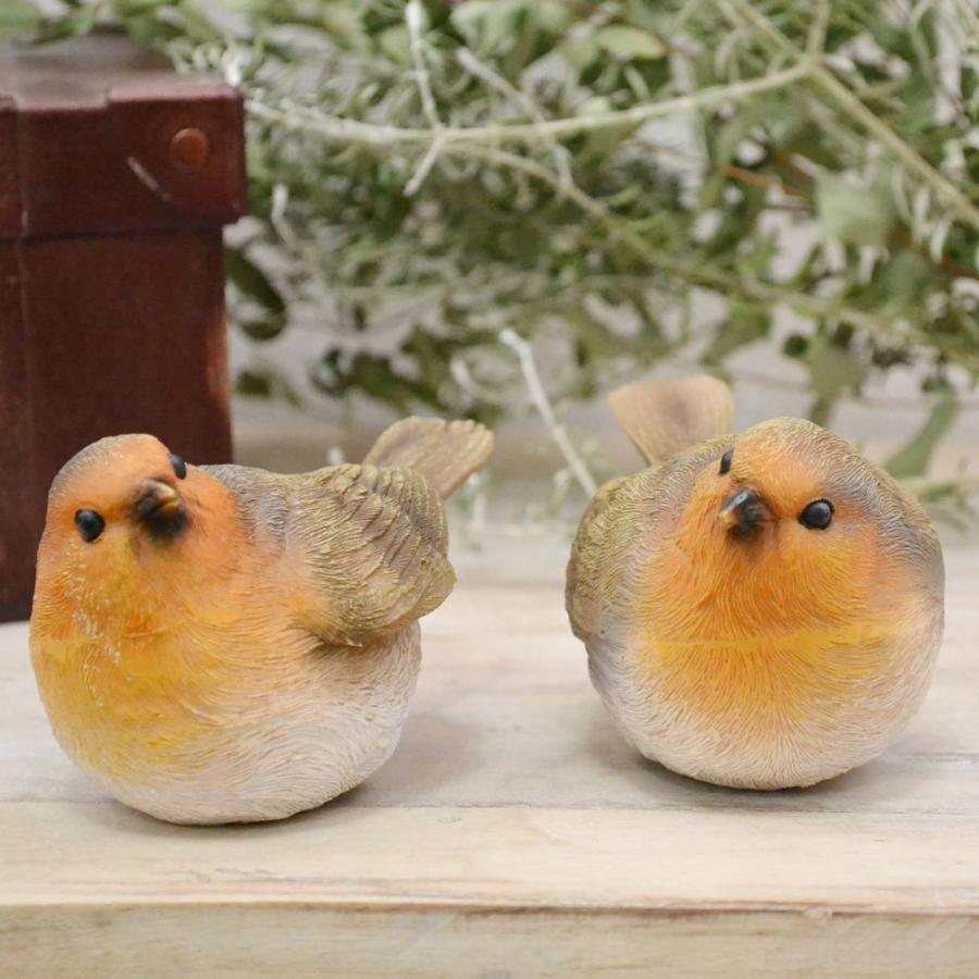 ルチル＆クォーツ 置物 鳥 バード 屋外 ガーデン とり : ラタンハウス