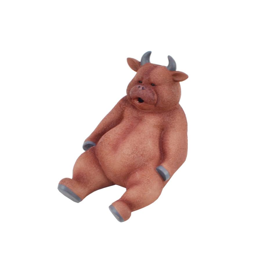 ダッドカウ 和牛L レジン オブジェ 牛 置物 うし ウシ : ラタンハウス