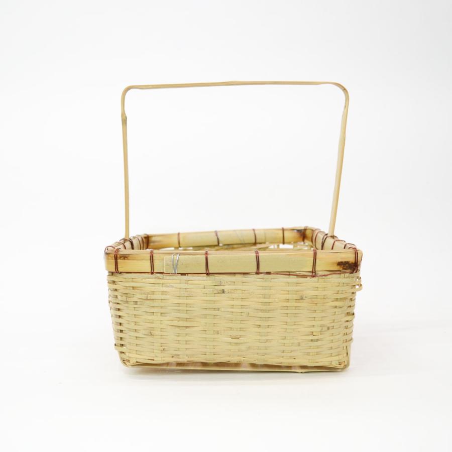 竹細工　カゴ　単品可 Amazon.co.jp: 鳥越すず竹竹細工つぼけ大型(上径28.5) 鳥越