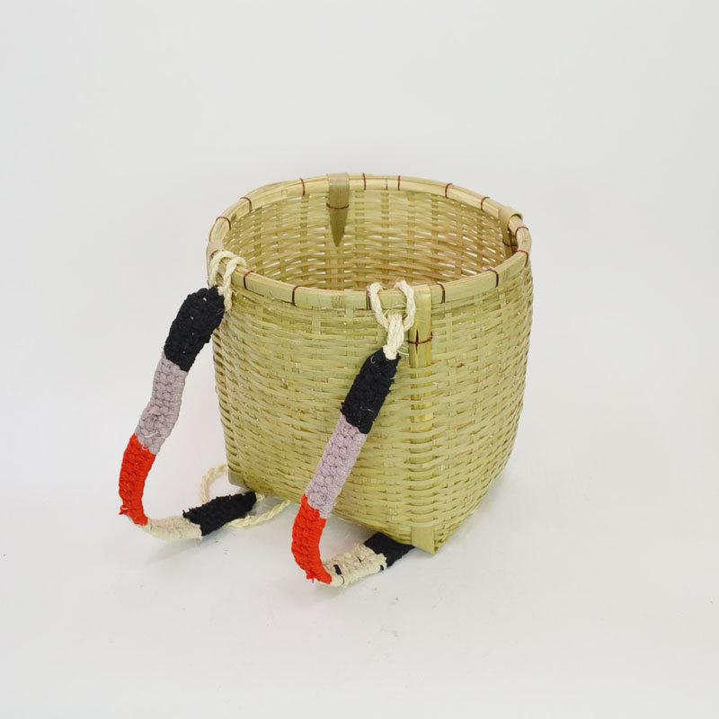 竹製 背負い籠 しょいかご 背負いかご リュック 竹かご :c405-mk03