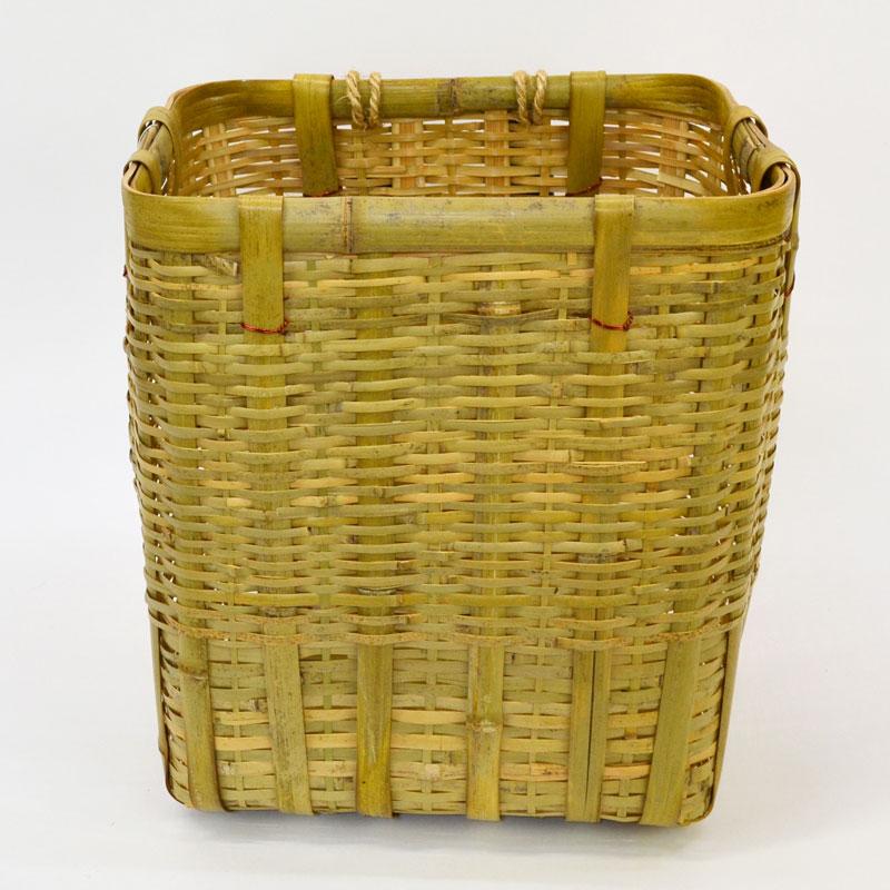 天然素材 竹籠　編み込みリュック型　背負い　かごバッグ 天然素材 竹籠 編み込みリュック型 背負い かごバッグ