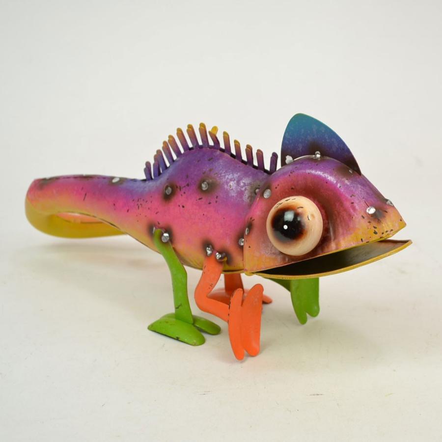 カラフルブリキ カメレオン パープル カラーブリキ Cb 249 Mk43 ラタンハウスかごや ヤフー店 通販 Yahoo ショッピング