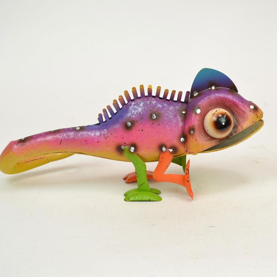 カラフルブリキ カメレオン パープル カラーブリキ Cb 249 Mk43 ラタンハウスかごや ヤフー店 通販 Yahoo ショッピング