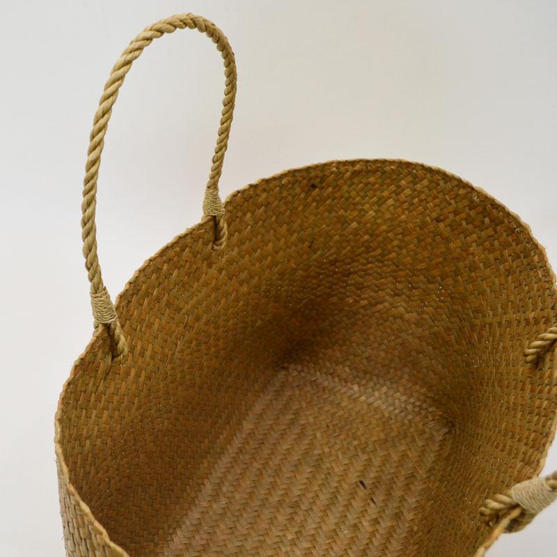 マルシェかご　ラタンかご　大型 トランクバスケット ピクニックバスケット かご 籐 ラタン 収納