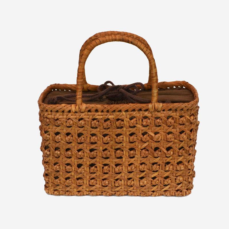 かごバッグ 山葡萄バッグ 戌おしゃれ カゴバッグ レディース 籠