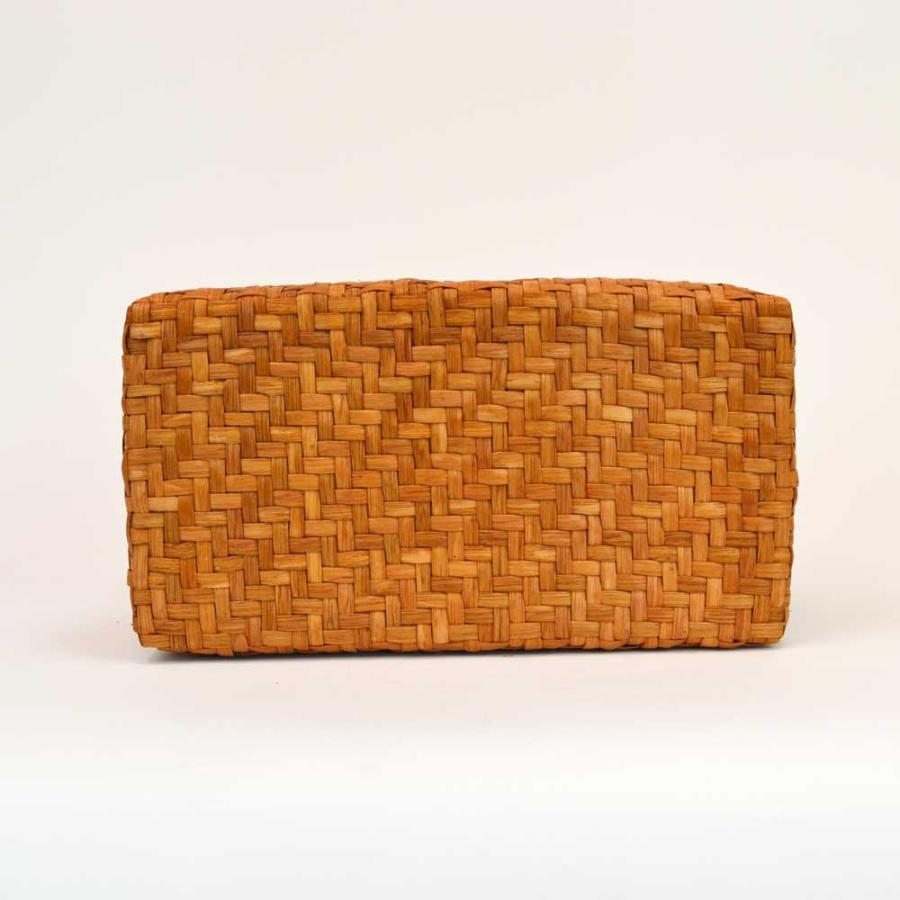 高級素材 山葡萄バッグ 晃 かごバッグ 網代編み 熟練 職人