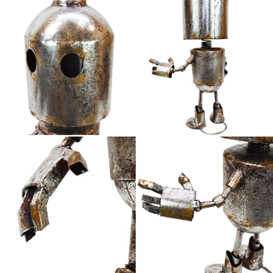 ブリキロボット ベベット 鉄 オブジェ ヴィンテージ加工