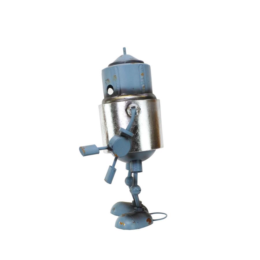 【ほぼ新品同様】ブリキロボット ロボタンク 鉄 オブジェ ヴィンテージ加工 ブリキロボット ロボタンク 鉄 オブジェ ヴィンテージ加工