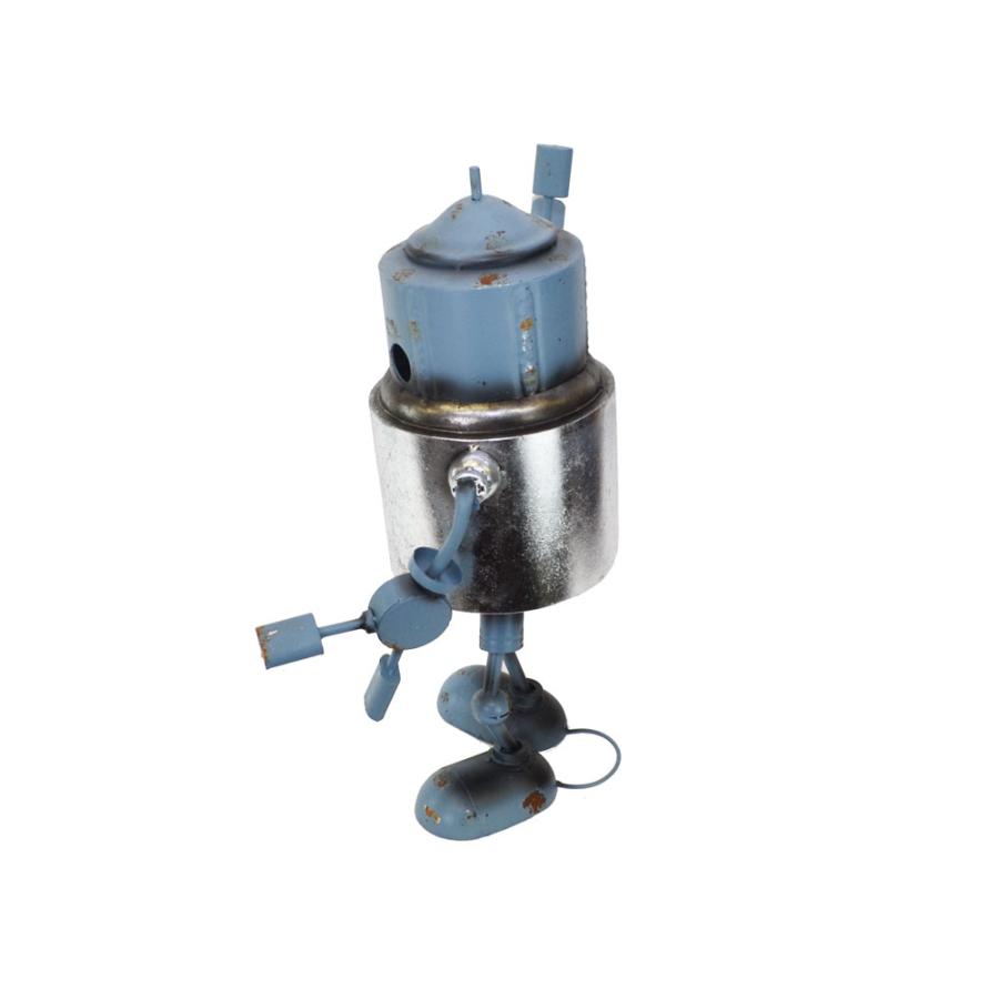 ブリキロボット ロボタンク 鉄 オブジェ ヴィンテージ加工