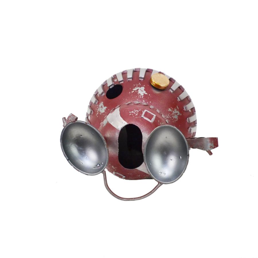 【ほぼ新品同様】ブリキロボット ルビーボール 鉄 オブジェ ヴィンテージ加工 ブリキロボット ルビーボール 鉄 オブジェ ヴィンテージ加工