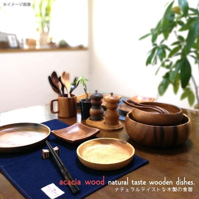 アカシア スクエア 仕切り付 木製食器 【25cm×25cm】 ランチ アカシア スクエア 仕切り付 木製食器 【25cm×25cm】 ランチ