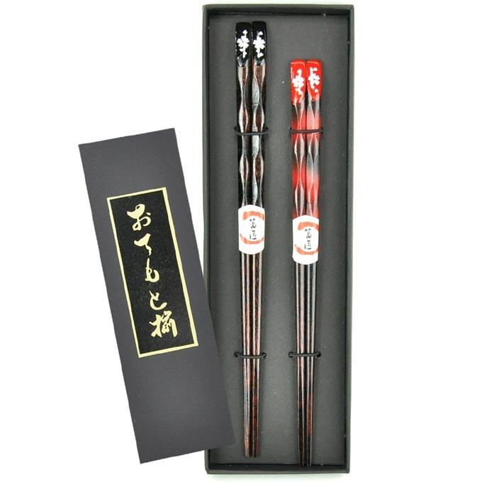 お箸 夫婦箸セット 2膳セット 木製 プレゼント 贈り物 和食器 おはし 客用 メール便 箸 マイ箸 はし 木 業務用 天然木 カトラリー ギフト|rattlewood|07
