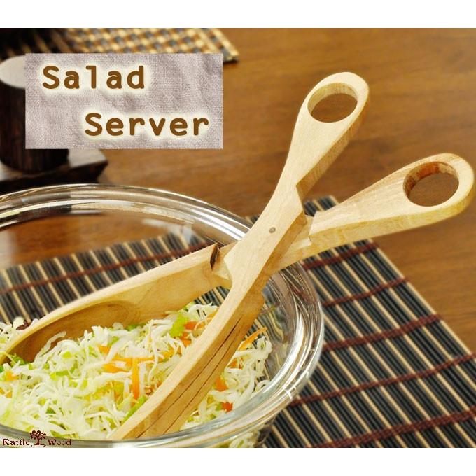 サラダトング サーバー はさみ スプーン フォーク カトラリー 木製 天然木 キッチン ナチュラル エスニック アジアン Th 0034 Rattle Wood Yahoo 店 通販 Yahoo ショッピング