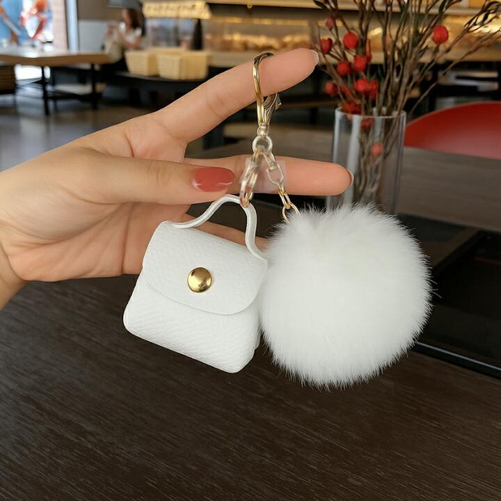 チャーム ミニバッグ キーホルダー 小物入 ミニポーチ 韓国風