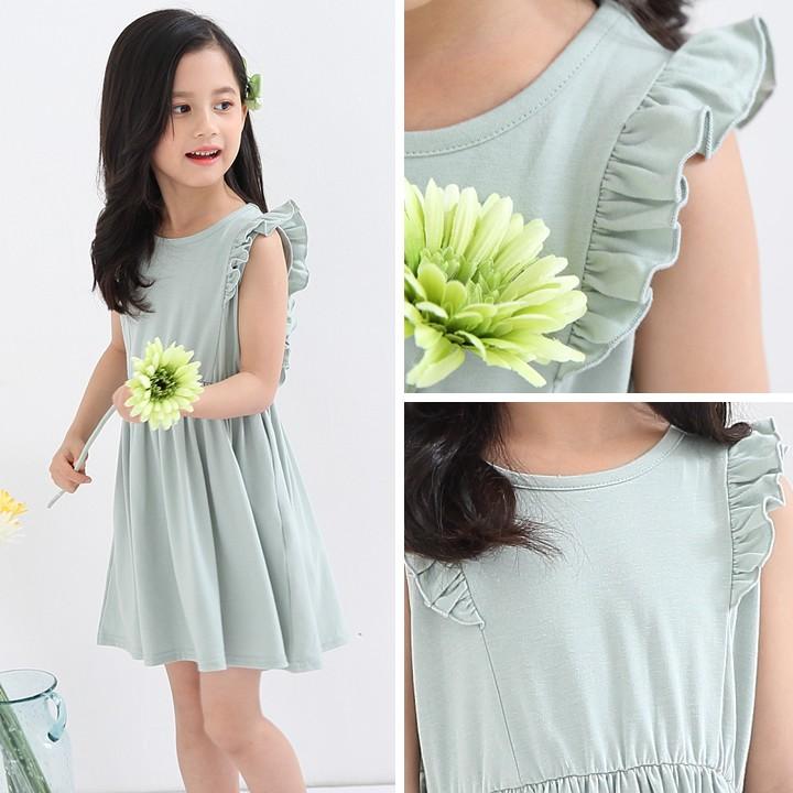 ワンピース 子供服 キッズ ノースリーブ 半袖 子供服 女の子 フリル 春 夏 100cm 110cm 120cm 130cm 140cm メゾンドラビ | ブランド登録なし | 17