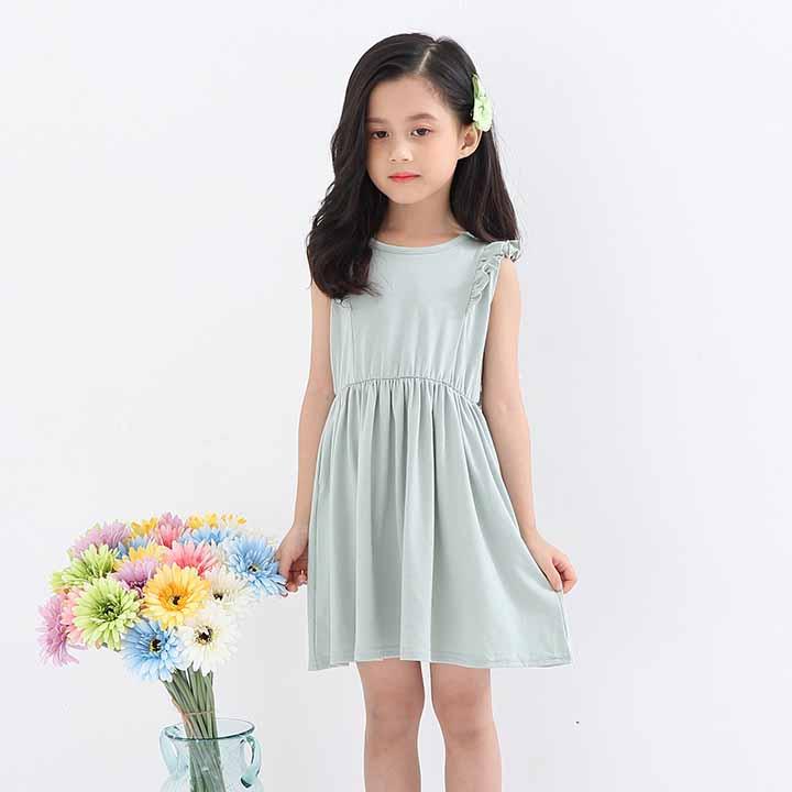 ワンピース 子供服 キッズ ノースリーブ 半袖 子供服 女の子 フリル 春 夏 100cm 110cm 120cm 130cm 140cm メゾンドラビ | ブランド登録なし | 18