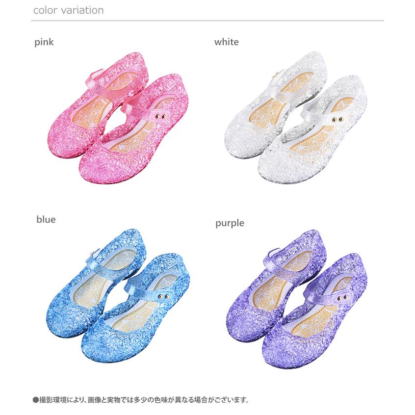 女の子 サンダル  即納  メッシュサンダル パンプス ラバー 靴 くつ シューズ 子供 キッズ  プリンセス お姫様 キラキラ  夏  プール 海 |  | 06