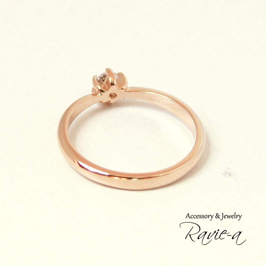 1粒リング キュービックジルコニア シンプル 指輪 1~28号｜raviea-accessory｜04