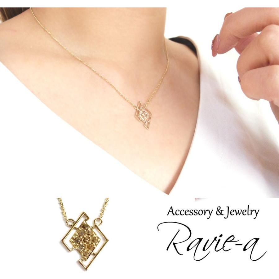 ネックレス K10 CZ ネックレス K10 CZ