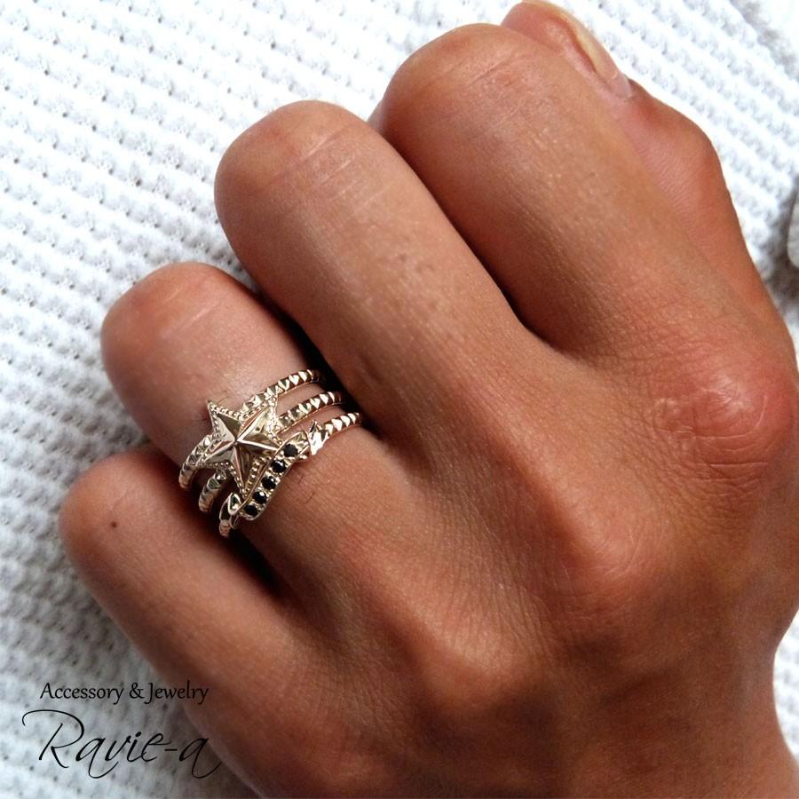 star　リング DIAMOND CHAIN RING(2ZR1567)K18 リング｜スタージュエリー公式