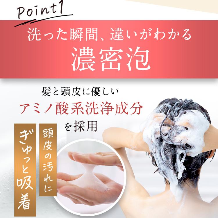 ノンシリコン ジェル シャンプー ヘアモア 2本 セット 女性 スカルプ daily Hairmore | Hairmore | 07