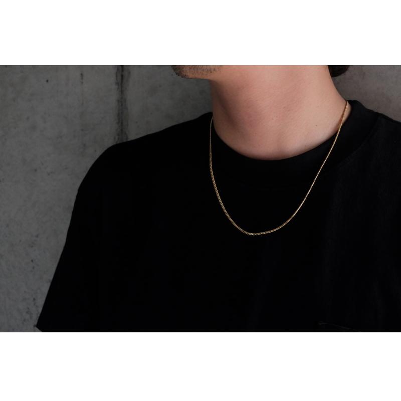 24金メッキ 2 2mm カーブ リンク チェーン ネックレス ゴールド メンズ レディース ジュエリー 24kgoldplated 22mmcurblinkchainnecklace Gold Rawdrip 通販 Yahoo ショッピング