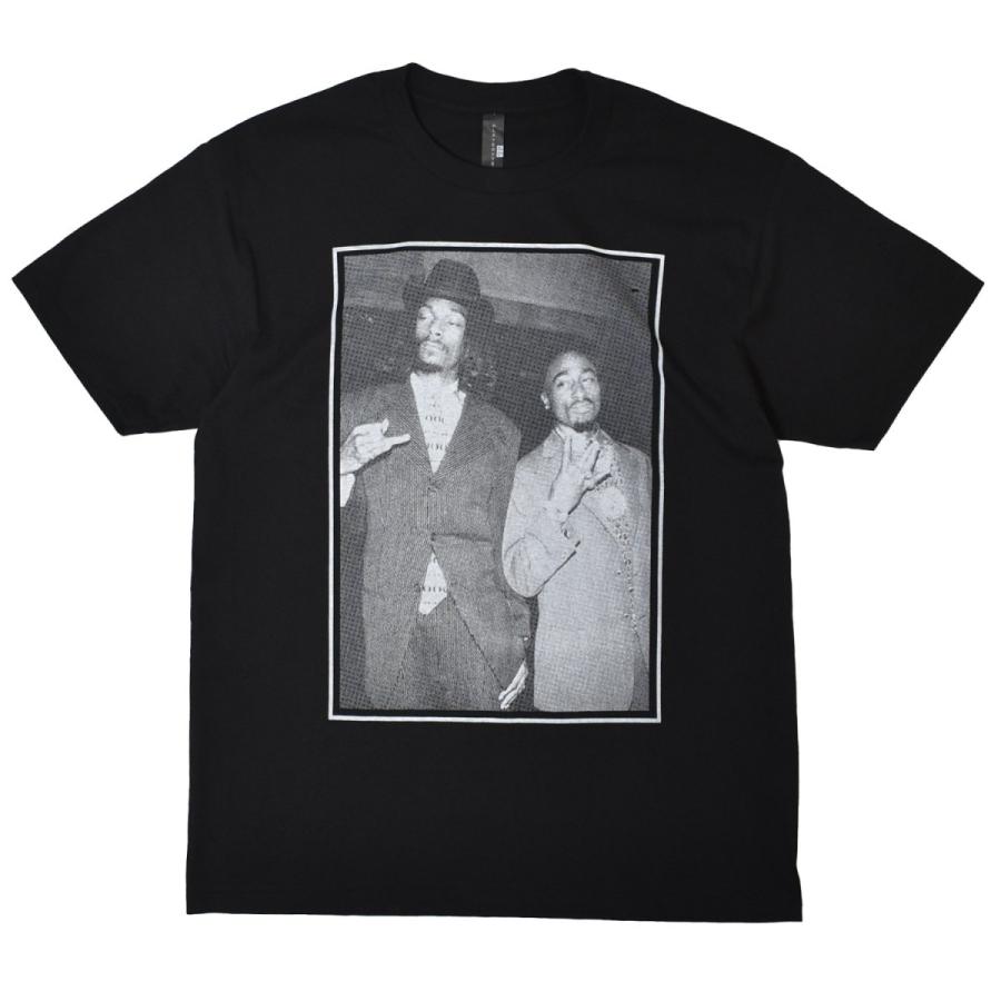 2Pac Tシャツ ブラック 2Pac & Snoop S/S T-Shirts Black Tシャツ 2パック スヌープ メンズ
