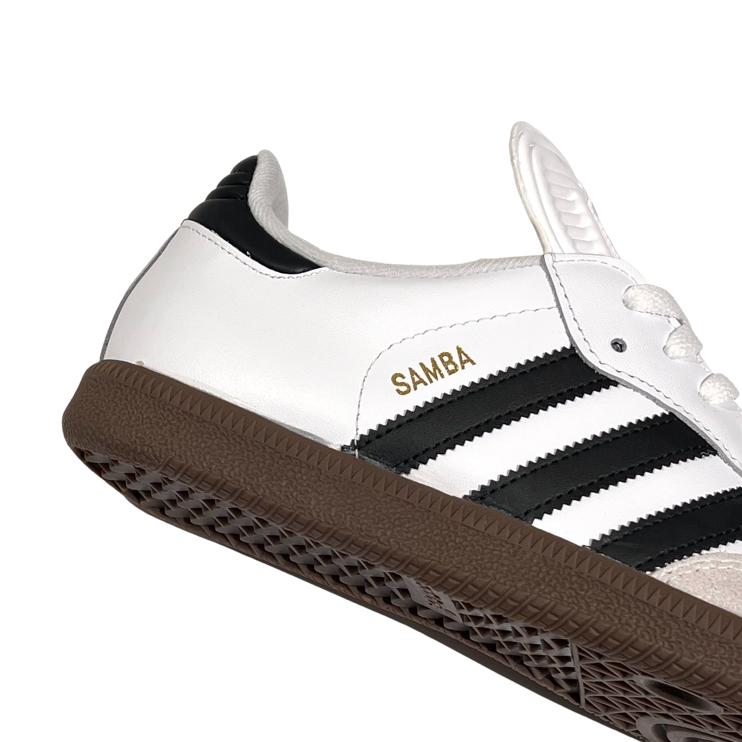 adidas サンバ クラシック ホワイト/ブラック/ガム メンズ adidas サンバ クラシック ホワイト/ブラック/ガム メンズ