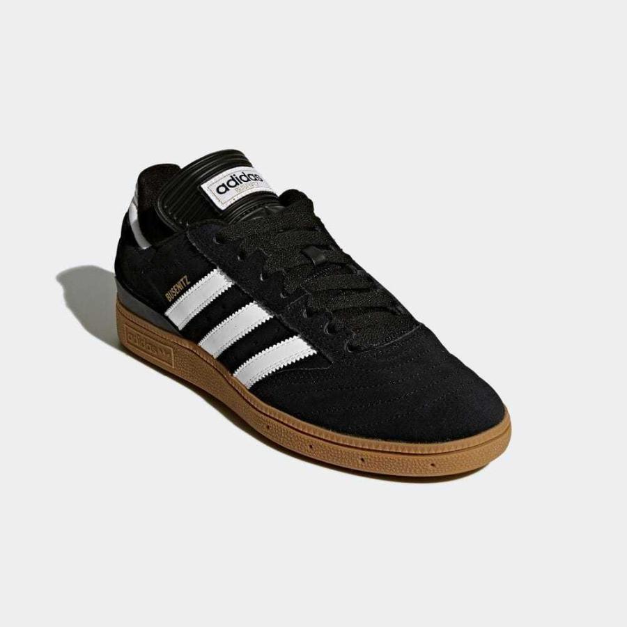 adidas ブセニッツ ブラック/ホワイト/ガム メンズ レディース