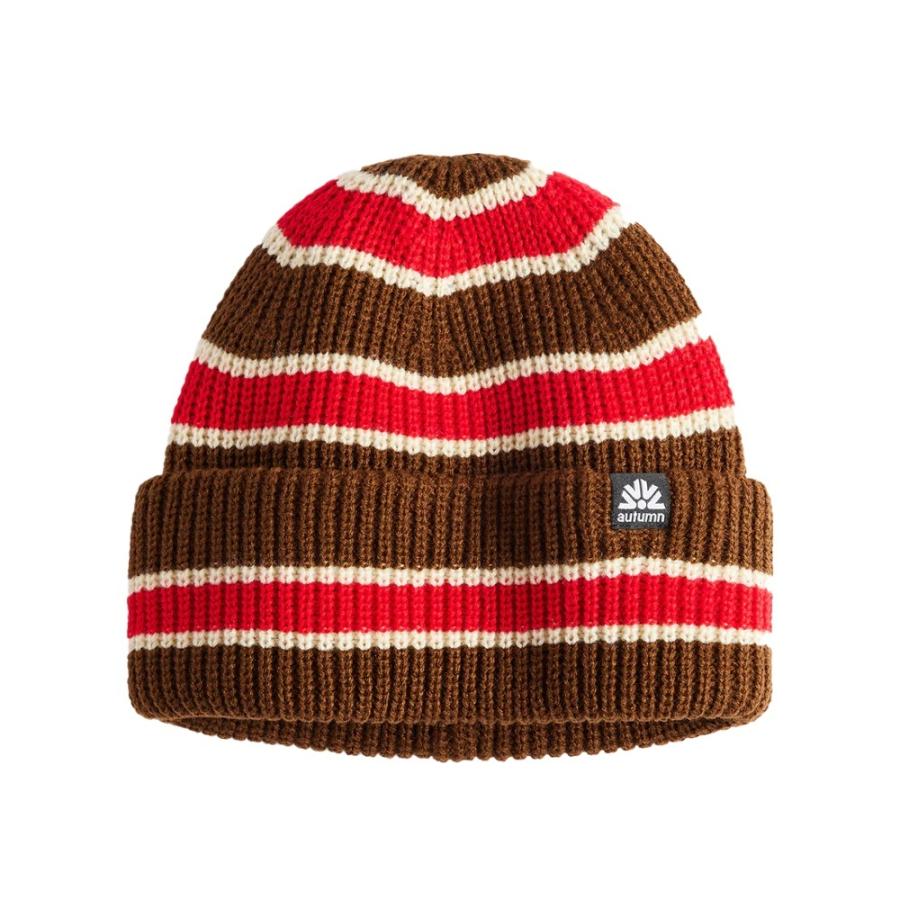 Autumn Headwear オータムヘッドウェア Slacker Beanie - Brown