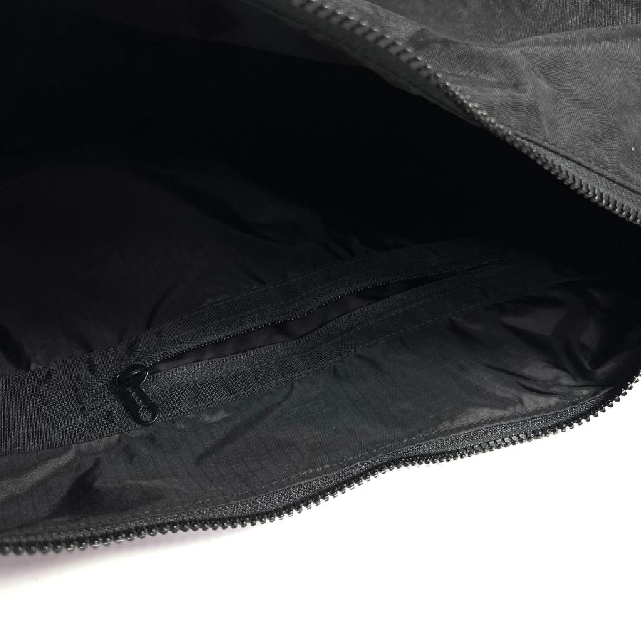 BAGGU（バグゥ） ラージ ナイロン クレセント バッグ ブラック メンズ