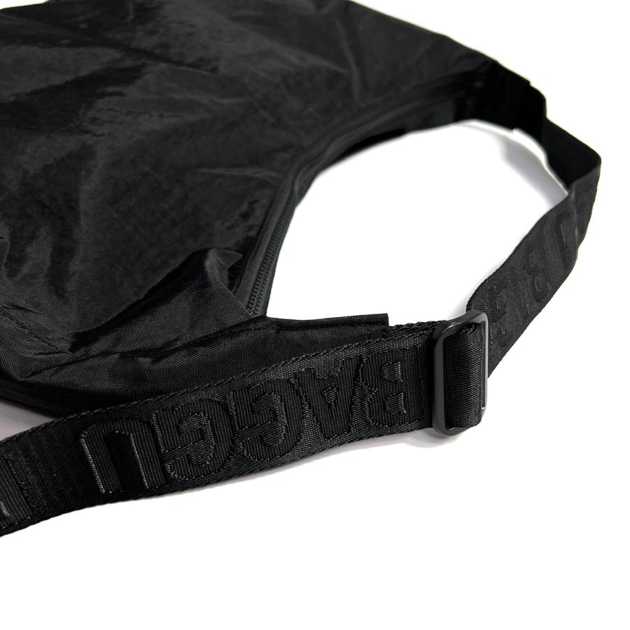 BAGGU（バグゥ） ラージ ナイロン クレセント バッグ ブラック メンズ
