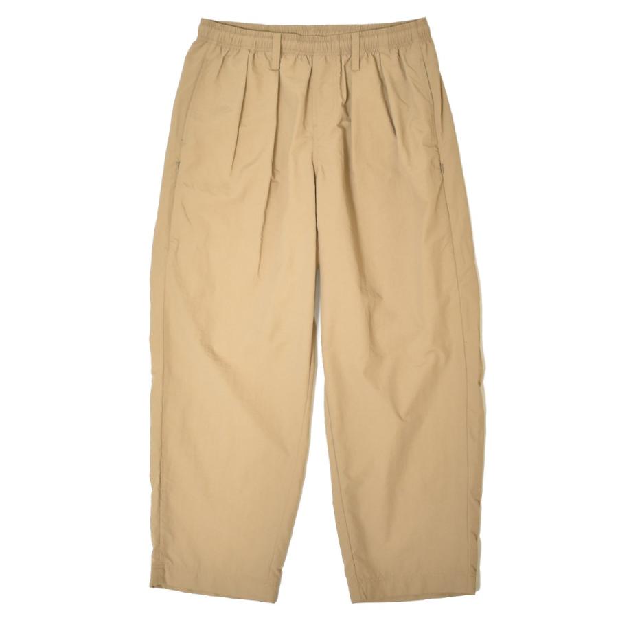 BAGGY SPORTS 2Tucks Nylon Pants - Beige [BA-003] バギースポーツ