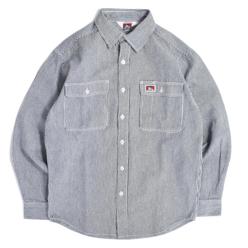 BEN DAVIS（ベンデイビス） [SALE]BEN DAVIS コットン100% L/S ボタン