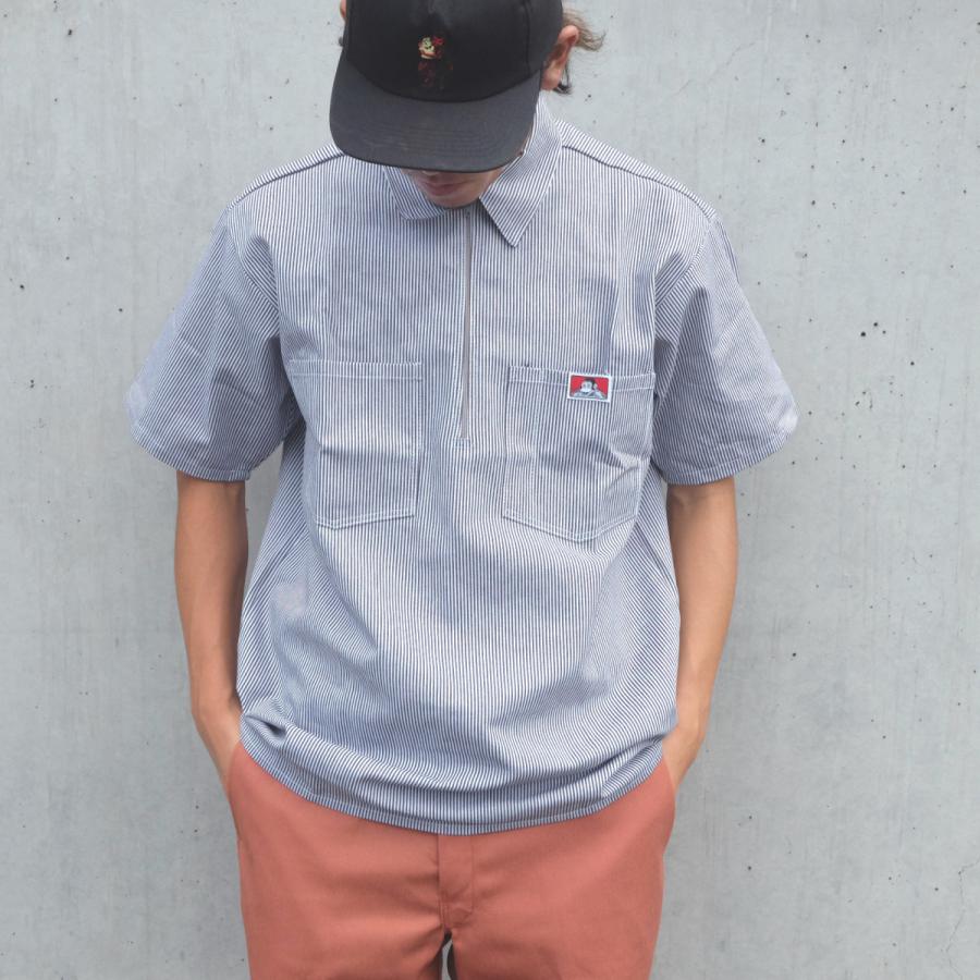 BEN DAVIS ベン デイビス ショートスリーブ ストライプ ハーフ