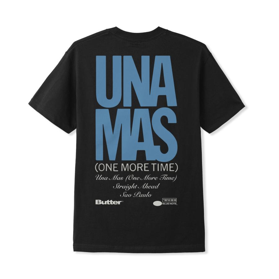 Butter Goods BUTTER GOODS Una Mas Tシャツ ブラック バターグッズ 