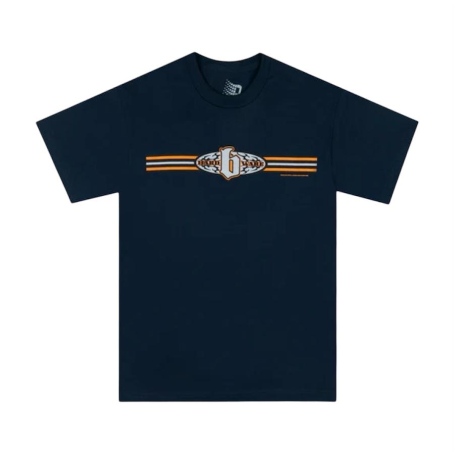 BRONZE 56K Older Brother Tee - Navy メンズ レディース 半袖Tシャツ