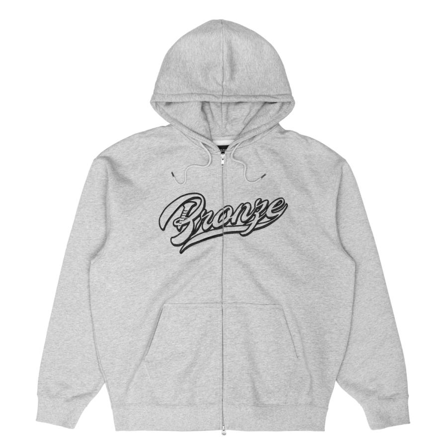 BRONZE 56K Sports Zip Hoody グレー メンズ レディース