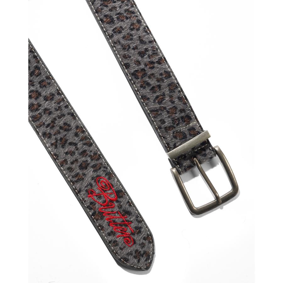 Butter Goods（バターグッズ） BUTTER GOODS Animalhide Belt Grey