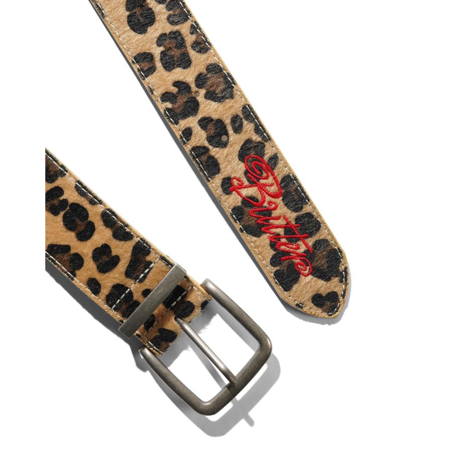 Butter Goods（バターグッズ） BUTTER GOODS Animalhide Belt Leopard