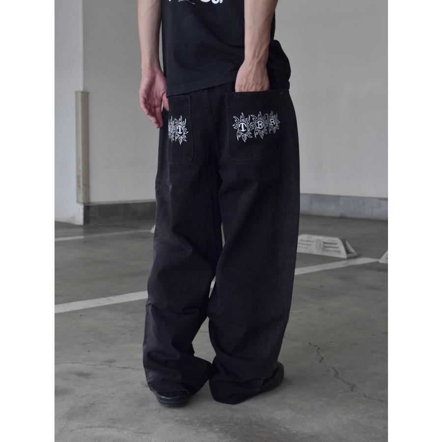 Butter Goods デニム 黒 Butter Goods BUTTER GOODS Bronco Denim Jeans Washed Black