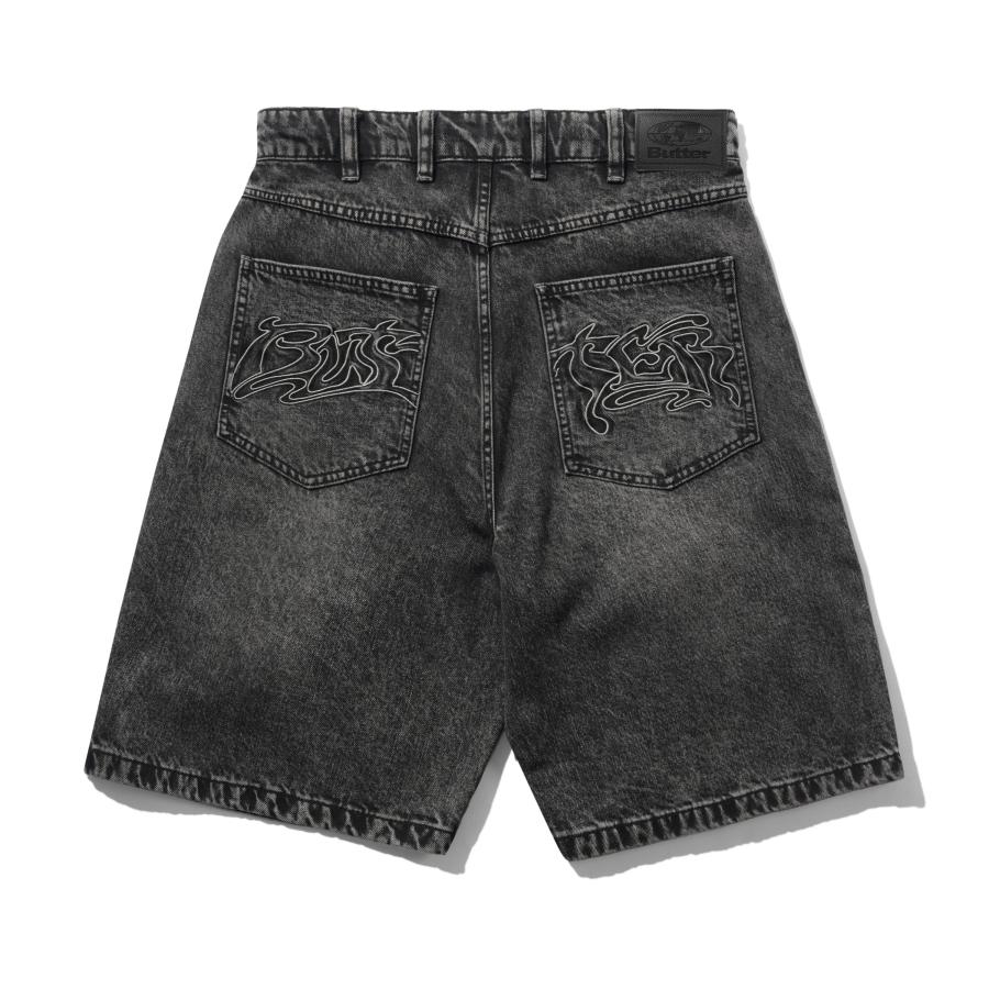 【ButterGoods】　ハーフパンツ Butter Goods（バターグッズ） BUTTERGOODS Drummer Baggy Denim