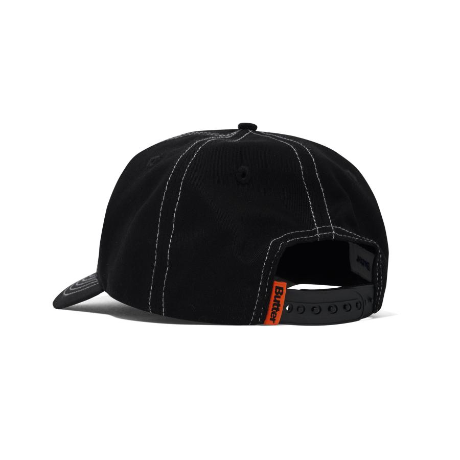 Butter Goods（バターグッズ） BUTTER GOODS Nail 5 Panel Cap Black