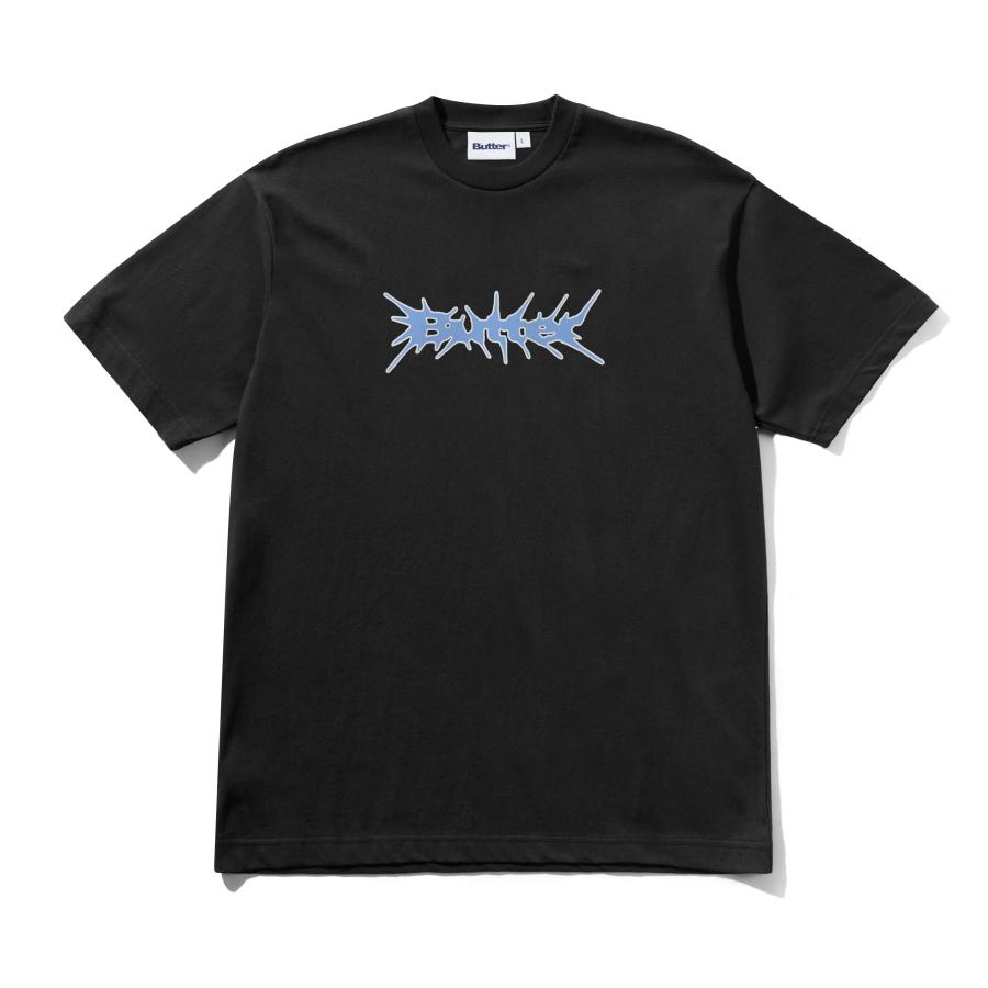 Butter Goods（バターグッズ） BUTTER GOODS Nail Logo Tee Black T 